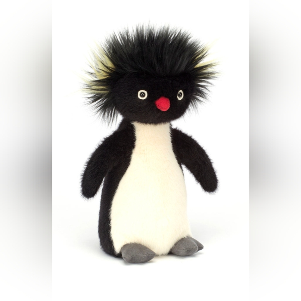 EUC *RARE* Jellycat Ronnie Rockhopper Penguin Stuffed Animal